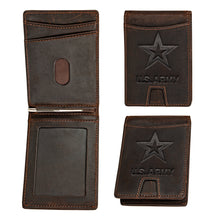 Load image into Gallery viewer, Army - Genuine Leather RFID Blocking Bi-Fold Wallet
