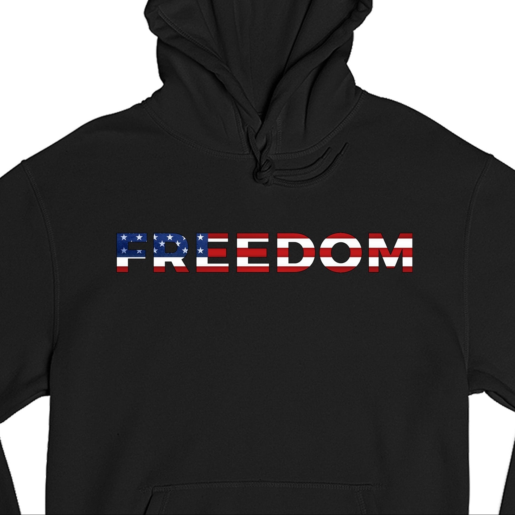 America's 250th birthday hoodie. USA 250 years anniversary hoodie with freedom design and American flag.  Black Patriotic Hoodie