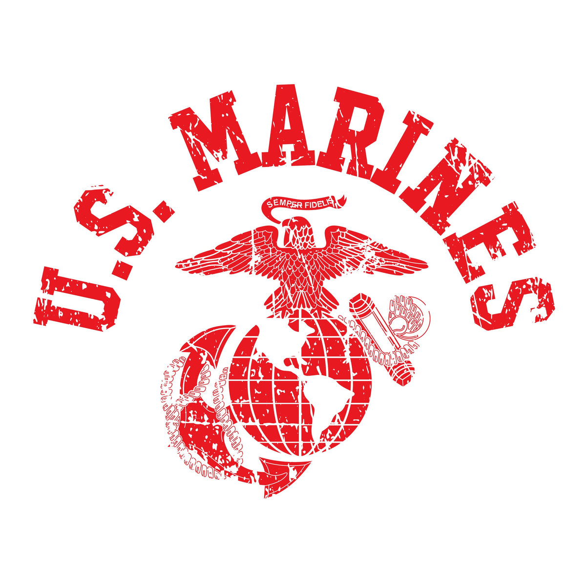 Marines Red EGA Women's Jersey T-shirt