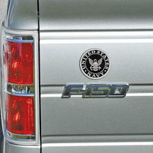 Load image into Gallery viewer, US Navy - 2.25 Inch Black &amp; Silver Medallion

