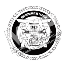 Load image into Gallery viewer, 3D Marine Logistics Group (3D MLG) USMC Stainless Steel Marine Corps Tumbler
