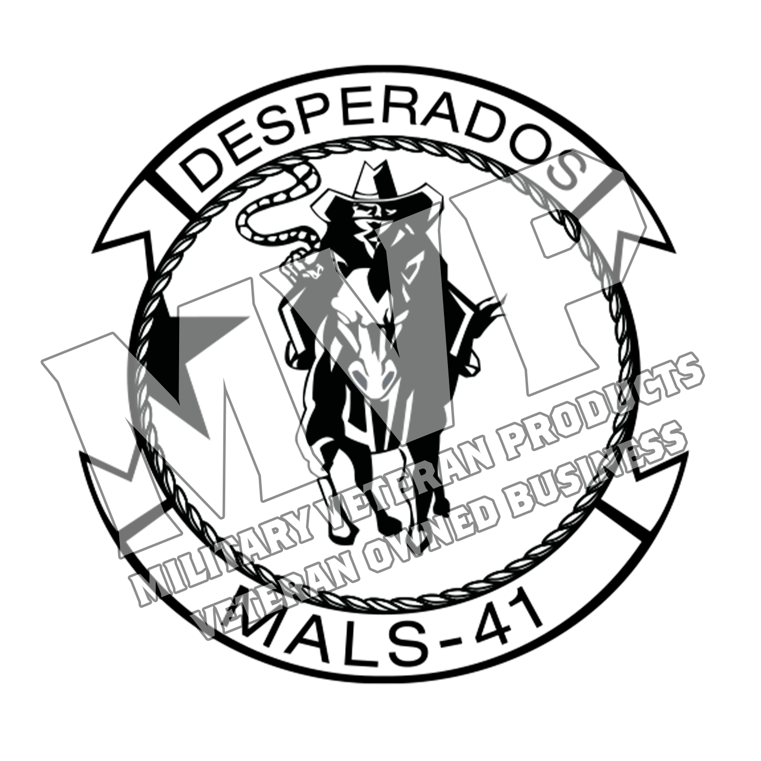 MALS-41 USMC Unit Logo Tumblers- 30 OZ