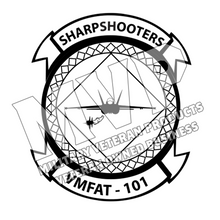 Load image into Gallery viewer, VMFAT 101 USMC Marine Corps Water Bottle
