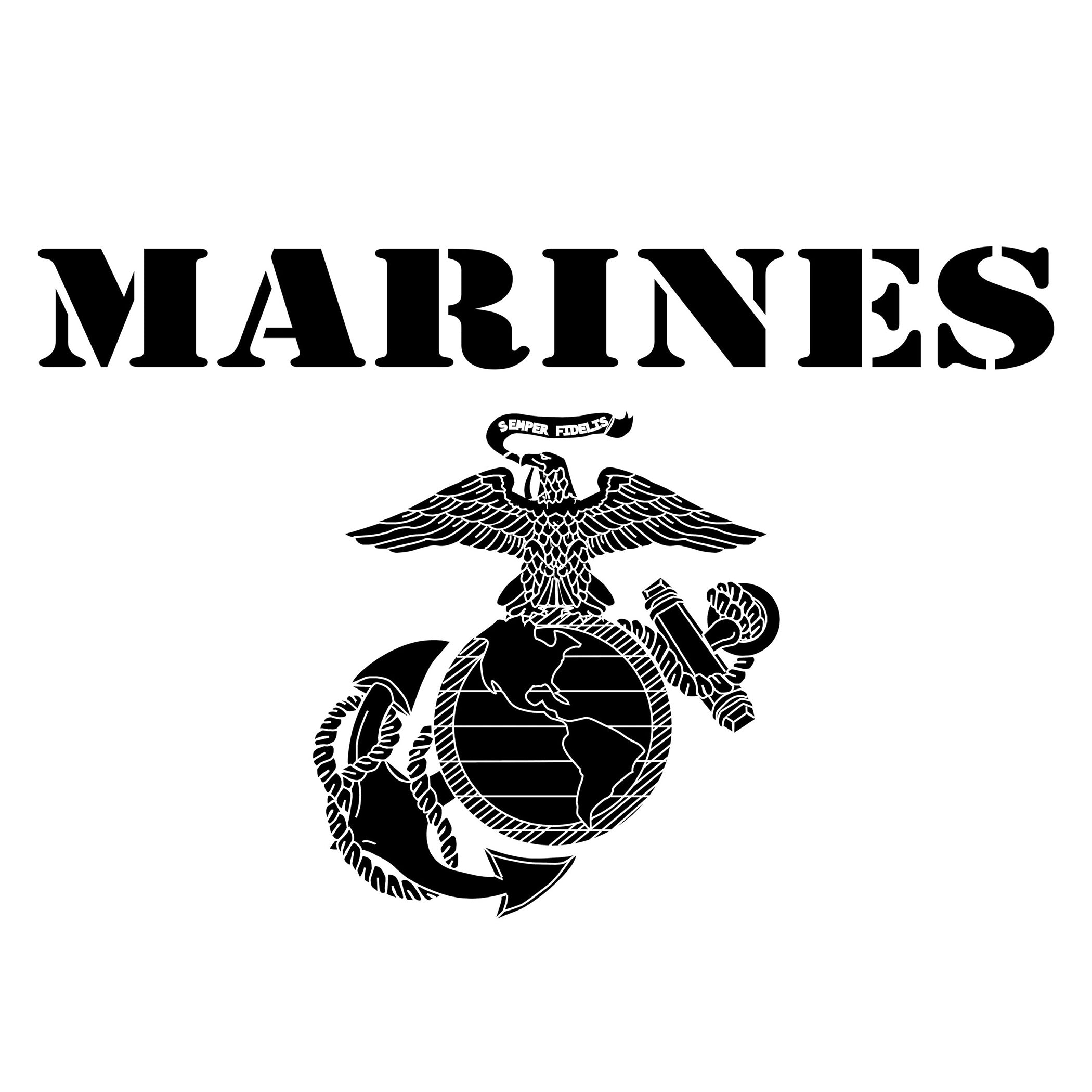 Vintage Marines EGA Tank