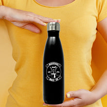 Load image into Gallery viewer, Marine Aviation Logistics Squadron 39 (MALS-39) logo water bottle, MALS-39 hydroflask, Marine Aviation Logistics Squadron 39 (MALS-39) USMC, Marine Corp gift ideas, USMC Gifts for women or men, MALS-39 Magicians, 17 Oz MALS-39 Water Bottle
