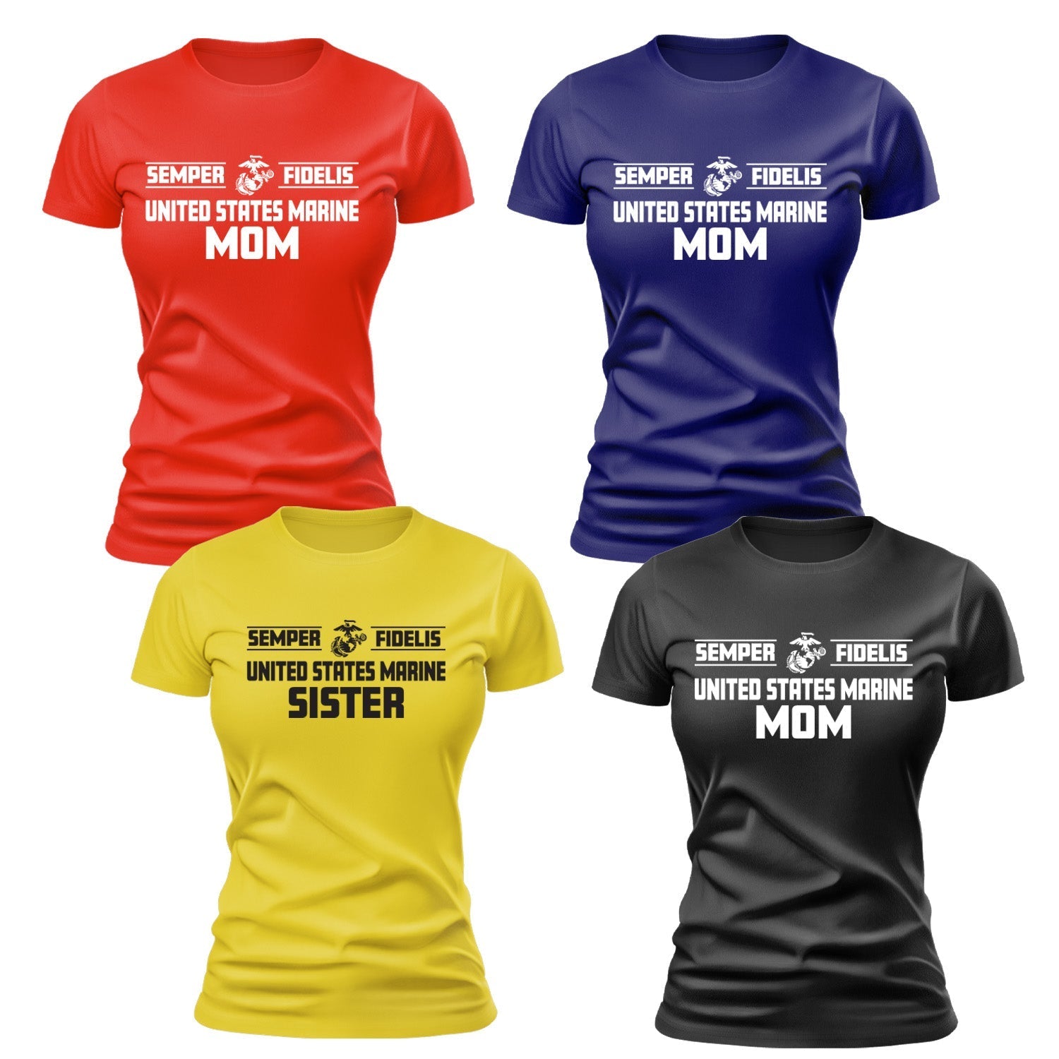 Ladies United States Marine Parent T-Shirt