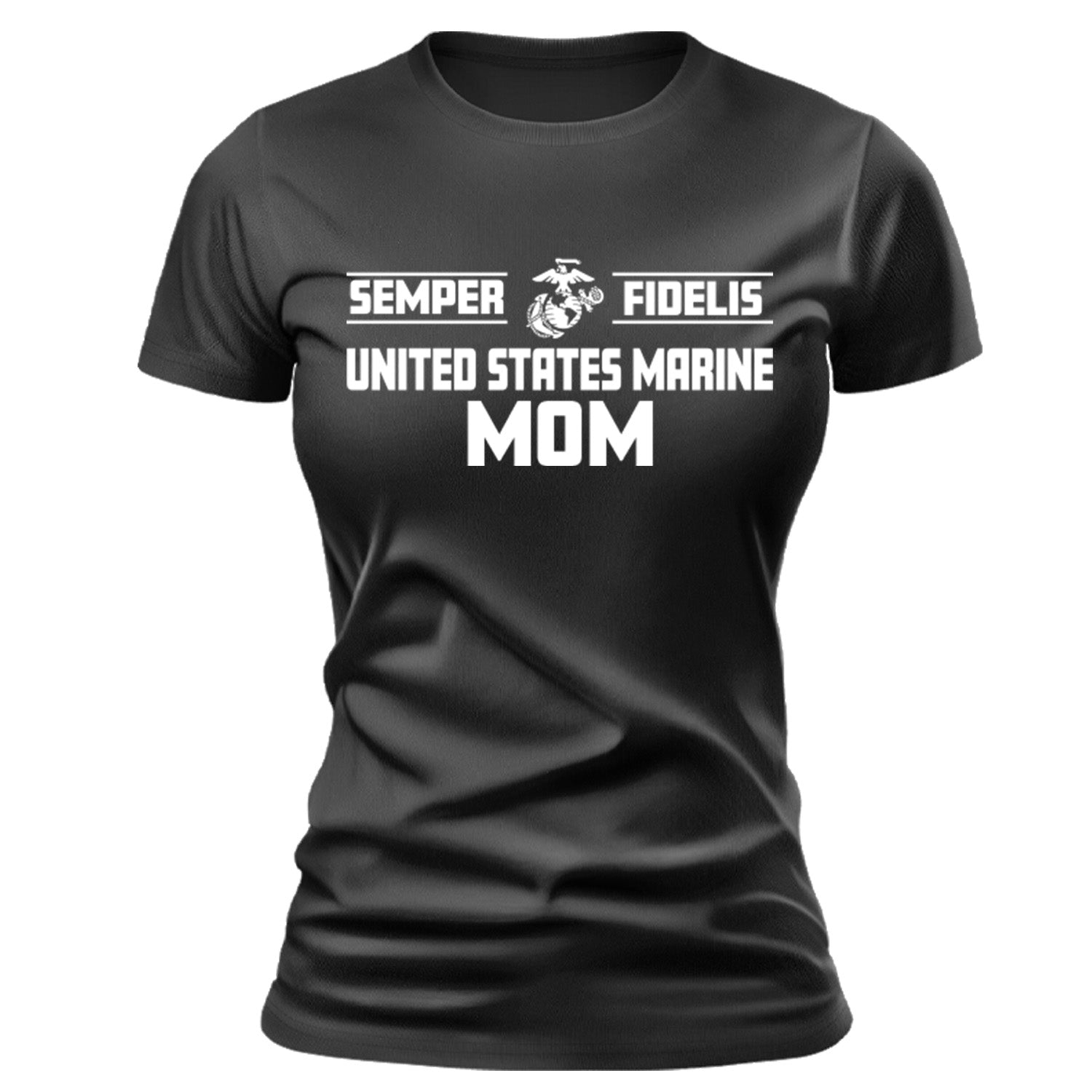 Ladies United States Marine Parent T-Shirt