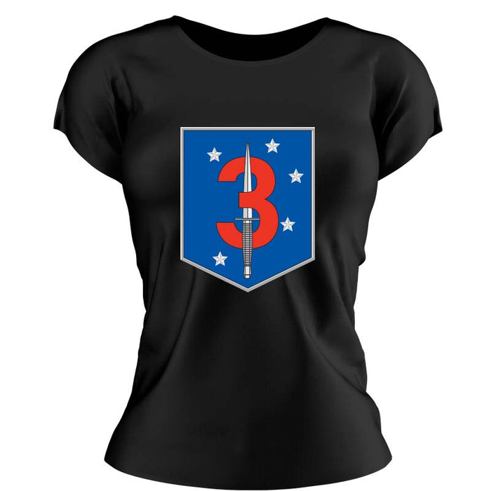 Women's 3rd MSOB t-shirt-USMC Shirts (2nd Marine Raider Bn) USMC Gifts