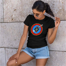Load image into Gallery viewer, Second Battalion Seventh Marines USMC Unit ladie&#39;s T-Shirt, 2/7 USMC Unit logo, USMC gift ideas for women, Marine Corp gifts for women 2nd Battalion 7th Marines
