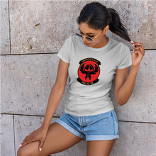 Load image into Gallery viewer, Marine Aviation Logistics Squadron 16 (MALS-16) Marines USMC Unit ladie&#39;s T-Shirt, MALS-16 USMC Unit logo, USMC gift ideas for women, Marine Corp gifts for women MALS-16
