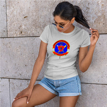 Load image into Gallery viewer, 26th Marine Expeditionary Unit , 26th MEU Marines USMC Unit ladie&#39;s T-Shirt, 26th MEU USMC Unit logo, USMC gift ideas for women, Marine Corp gifts for women 26th Marine Expeditionary Unit 

