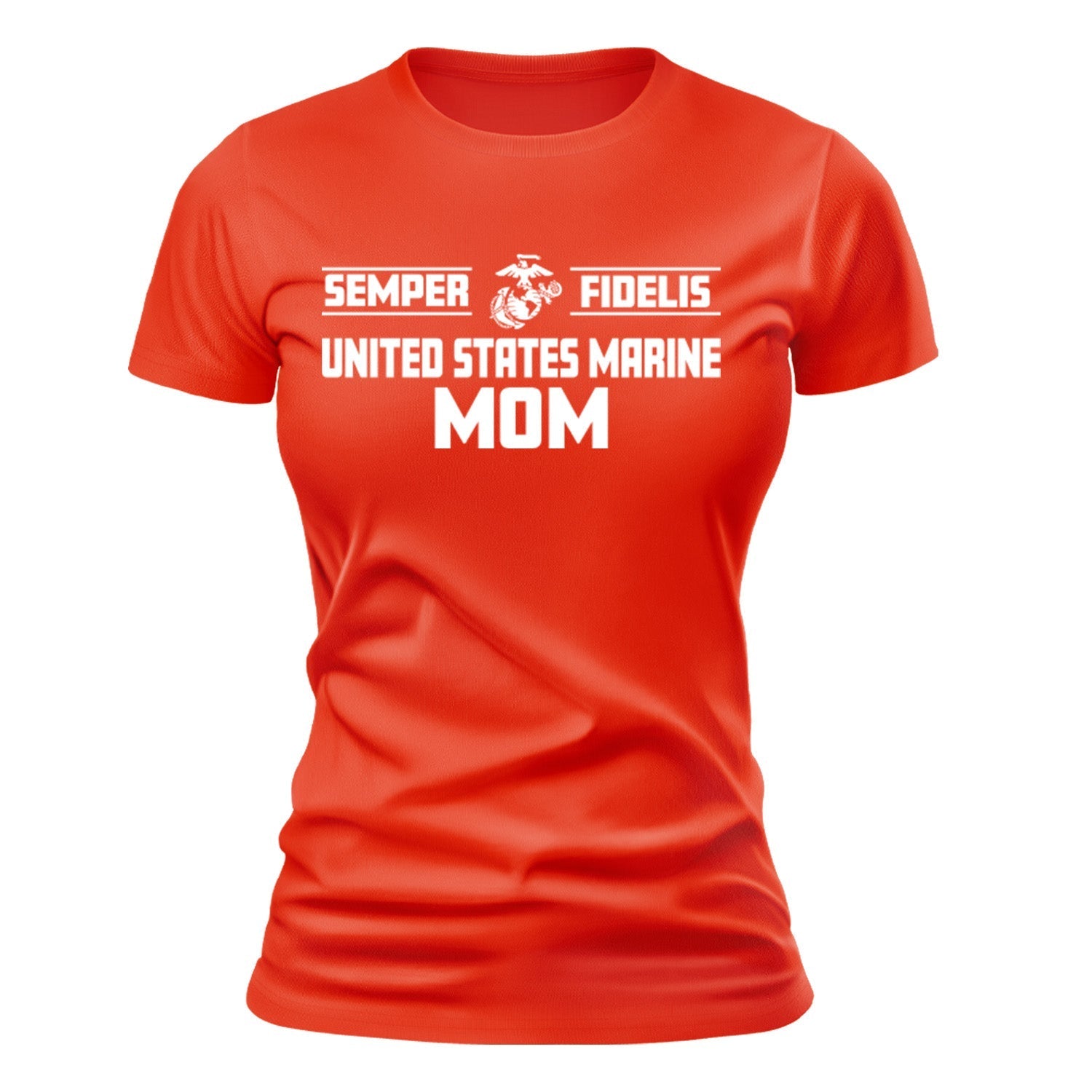 Ladies United States Marine Parent T-Shirt