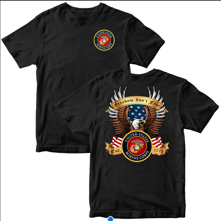 USMC Marines - Freedom Isn't Free T-Shirt