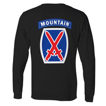 Load image into Gallery viewer, 10th Mountain Division Long Sleeve T-Shirt, US Army Apparel
