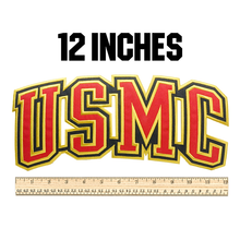 Load image into Gallery viewer, USMC Patch, 12 Inch Marine Corps Iron on Patch
