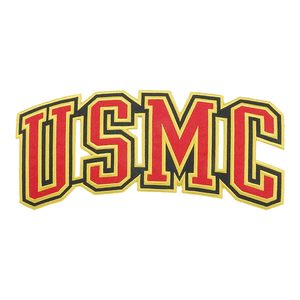USMC Patch, 12 Inch Marine Corps Iron on Patch