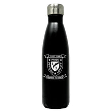 Load image into Gallery viewer, 1st Bn 7th Marines logo water bottle, 1st Bn 7th Marines hydroflask, 1stBn 7th MarinesUSMC, Marine Corp gift ideas, USMC Gifts for women flask
