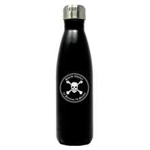 Load image into Gallery viewer, 1st Bn 7th Marines Suicide Charley logo water bottle, 1st Bn 7th Marines Suicide Charley hydroflask, 1stBn 7th Marines Suicide Charley USMC, Marine Corp gift ideas, USMC Gifts for women flask
