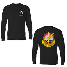 Load image into Gallery viewer, 11th Psychological Operations Battalion Army Unit Long Sleeve T-Shirt
