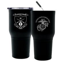 Load image into Gallery viewer, 1st Battalion 5th Marines USMC Unit Logo tumbler, 1st Battalion 5th Marines  (1/5 USMC Unit) coffee cup, 1st Battalion 5th Marines  USMC, Marine Corp gift ideas, USMC Gifts for women or men
