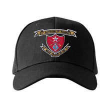 Load image into Gallery viewer, 1st Bn 5th Marines Hat Black
