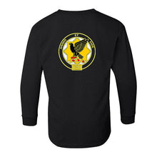 Load image into Gallery viewer, 1st Cavalry Division Long Sleeve Black T-Shirt

