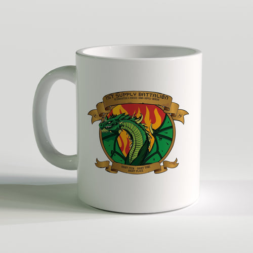 1st Supply Battalion Unit Logo Coffee Mug