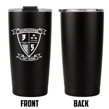 Load image into Gallery viewer, 3rd Battalion 5th Marines logo tumbler, 3rd Battalion 5th Marines coffee cup, 3d Battalion 5th Marines USMC, Marine Corp gift ideas, USMC Gifts for women 20oz
