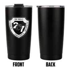 Load image into Gallery viewer, CLR-27 USMC Stainless Steel Marine Corps Tumbler- 20oz
