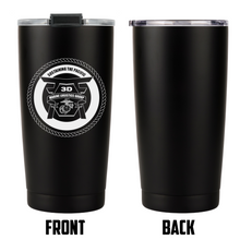 Load image into Gallery viewer, 3D Marine Logistics Group (3D MLG) USMC Stainless Steel Marine Corps Tumbler-20 oz

