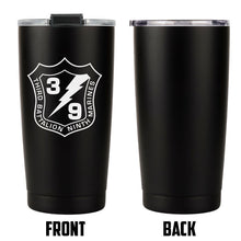 Load image into Gallery viewer, 3d Battalion 9th Marines (3/9) USMC Stainless Steel Marine Corps Tumbler - 20 oz
