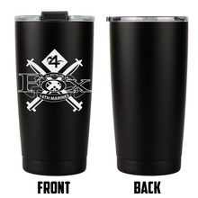 Load image into Gallery viewer, Fox Co 2nd Battalion 14th Marines Unit Logo Tumblers- 20 OZ
