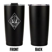 Load image into Gallery viewer, 1st Combat Engineer Battalion (1st CEB) USMC Unit logo tumbler, 1st CEB coffee cup, 1st CEB USMC, Marine Corp gift ideas, USMC Gifts for men or women 20 Oz Tumbler
