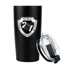 Load image into Gallery viewer, CLR-27 USMC Stainless Steel Marine Corps Tumbler- 20oz
