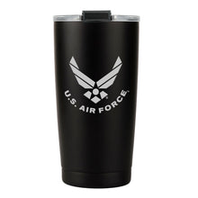 Load image into Gallery viewer, Air Force gifts, USAF tumbler, Air Force coffee cup, USAF gift ideas, gifts for Airmen
