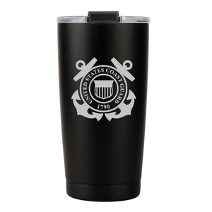 20 oz Coast Guard Travel Mug Tumbler USCG gifts, gifts for coasties, coast guard gift ideas