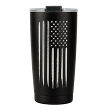 Load image into Gallery viewer, 20 oz American Flag Insulated Stainless Steel Tumbler
