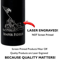 Load image into Gallery viewer, Laser Engraved USMC Water Bottle
