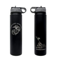 Load image into Gallery viewer, USMC 24oz Water Bottle
