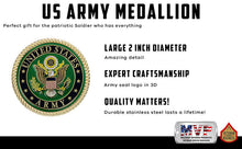 Load image into Gallery viewer, Army Medallion Infographic
