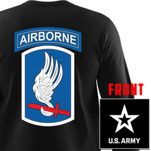 Load image into Gallery viewer, 173rd Airborne Brigade Assn Army Unit Long Sleeve T-Shirt
