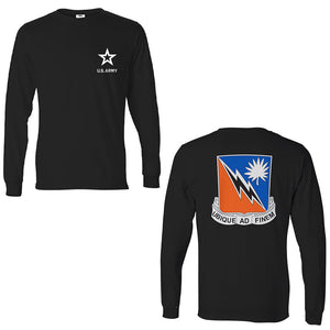 151st Signal Corps Army Unit Long Sleeve T-Shirt