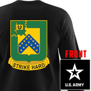 16th Cavalry Regiment Long Sleeve Army T-Shirt
