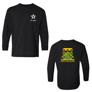 105th Military Police Battalion US Army Unit Long Sleeve T-Shirt