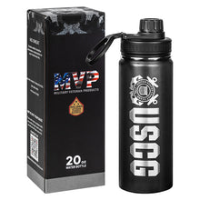 Load image into Gallery viewer, 20oz US Coast Guard Water Bottle
