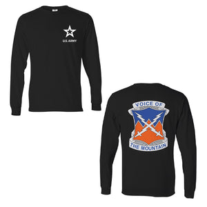 10th Signal Corps Army Unit Long Sleeve T-Shirt