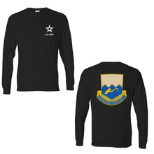 Load image into Gallery viewer, 11th Transportation Battalion Army Unit Long Sleeve T-Shirt
