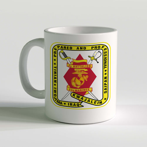 2d Battalion 23rd Marines Unit Logo Coffee Mug