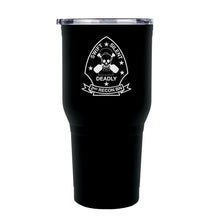 Load image into Gallery viewer, 2nd Reconnaissance Battalion (2d Recon) USMC Unit logo tumbler, 2d Recon Bn coffee cup, 2d Recon Bn USMC, Marine Corp gift ideas, USMC Gifts for men or women 30 Oz Tumbler
