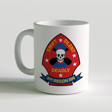 Load image into Gallery viewer, 2nd Recon Bn, 2nd Reconnaissance Battalion, USMC Coffee Mug, swift silent deadly 
